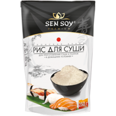 SEN SOY Premium-РИС ДЛЯ СУШИ 250гр.*24