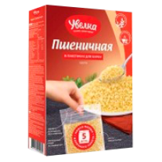УВЕЛКА КРУПА ПШЕНИЧНАЯ 5*80гр.*6 (915)
