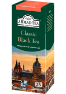 Чай "Ahmad Tea",ПАКЕТ С/Я 25*2гр.*12- «Классический» (1118)