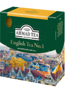 Чай "Ahmad Tea",ПАКЕТ С/Я (конверт) 100*2гр.*8-Английский чай No.1 (598i-08)