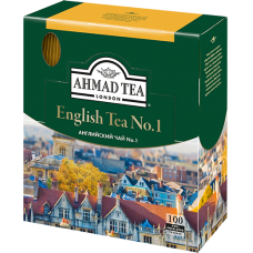 Чай "Ahmad Tea",ПАКЕТ С/Я (конверт) 100*2гр.*8-Английский чай No.1 (598i-08) Чай "Ahmad Tea",ПАКЕТ С/Я (конверт) 100*2гр.*8-Английский чай No.1 (598i-08)