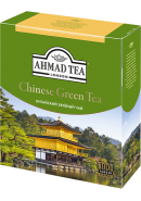 Чай "Ahmad Tea",ПАКЕТ С/Я 100*1,8гр.*8-«Китайский» зеленый (1666-08)