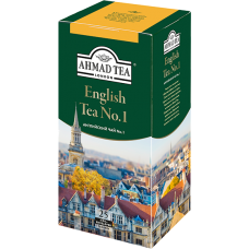 Чай "Ahmad Tea",ПАКЕТ С/Я (конверт) 25*2гр.*12- Английский чай No.1 (599i-012) Чай "Ahmad Tea",ПАКЕТ С/Я (конверт) 25*2гр.*12- Английский чай No.1 (599i-012)