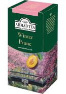 Чай "Ahmad Tea",ПАКЕТ С/Я (конверт) 25*1,5гр.*12- Зимний Чернослив, черный (1511-1)