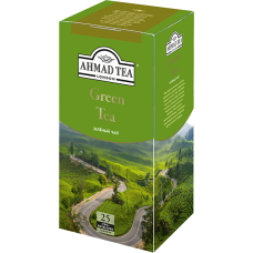 Чай "Ahmad Tea",ПАКЕТ С/Я (конверт) 25*2гр.*12- Зеленый (589i-012)
