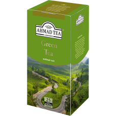Чай "Ahmad Tea",ПАКЕТ С/Я (конверт) 25*2гр.*12- Зеленый (589i-012) Чай "Ahmad Tea",ПАКЕТ С/Я (конверт) 25*2гр.*12- Зеленый (589i-012)