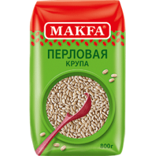 "MAKFA" КРУПА ПЕРЛОВАЯ 800гр.*6
