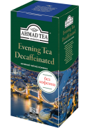 Чай "Ahmad Tea",ПАКЕТ С/Я (конверт) 25*1,8гр.*12 - вечерний без кофеина, черный (1581-1)
