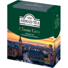 Чай "Ahmad Tea",ПАКЕТ С/Я 100*1,9гр.*8-«Классик Грей" (2425) Чай "Ahmad Tea",ПАКЕТ С/Я 100*1,9гр.*8-«Классик Грей" (2425)