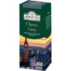 Чай "Ahmad Tea",ПАКЕТ С/Я 25*1,9гр.*12- «Классичк Грей» (2424) Чай "Ahmad Tea",ПАКЕТ С/Я 25*1,9гр.*12- «Классичк Грей» (2424)