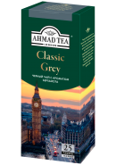 Чай "Ahmad Tea",ПАКЕТ Б/Я 40*2гр.*10- «Классик Грей» (682N-3)