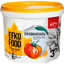 ВЕДРО-МАЙОНЕЗ EFKO FOOD УНИВЕРС.  67%  2,8кг*4