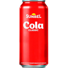 НАПИТОК Б/А СИЛЬНОГАЗ. "Sunbel" 450мл.*12-COLA Classic Ж/Б НАПИТОК Б/А СИЛЬНОГАЗ. "Sunbel" 450мл.*12-COLA Classic Ж/Б