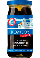 МАСЛИНЫ "ROMEO`S" ГИГАНТ Б/КОСТ.340гр.*12 стекло