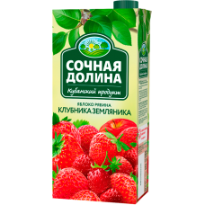 СОЧНАЯ ДОЛИНА-ССН 0,95л.*12-ЯБЛОКО-РЯБИНА-КЛУБНИКА-ЗЕМЛЯНИКА ЧЗ