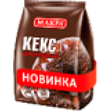 + П/Ф "MAKFA" КЕКС ШОКОЛАДНЫЙ 300гр.*7