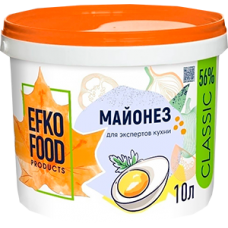 ВЕДРО-МАЙОНЕЗ EFKO FOOD Classic 78%  9,4 КГ (10л)