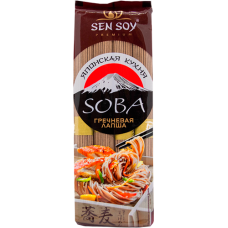 SEN SOY Premium-ЛАПША ГРЕЧНЕВАЯ 500гр.*12 - SOBA