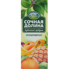 СОЧНАЯ ДОЛИНА-ССН 0,2л.*15-МУЛЬТИФРУКТ ЧЗ