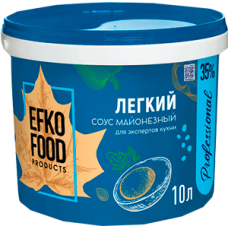 ВЕДРО-МАЙОНЕЗНЫЙ СОУС EFKO FOOD Prof. ЛЕГКИЙ 35%  9,5 КГ (10л)