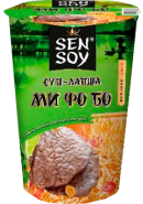 SEN SOY-СУП-ЛАПША МИ ФО БО 65гр.*24 стакан