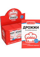 "СЛАДО"-ДРОЖЖИ СУХИЕ (11гр.*3шт)*15