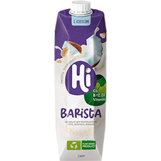 НАПИТОК СОЕВЫЙ "Hi" BARISTA Д/ДЕТЕЙ С 3-х лет. 1,8% 1л.*12-БАНАНОВЫЙ Tetra Pak 23.05.25 до 23.05.26 НАПИТОК СОЕВЫЙ "Hi" BARISTA Д/ДЕТЕЙ С 3-х лет. 1,8% 1л.*12-БАНАНОВЫЙ Tetra Pak 23.05.25 до 23.05.26