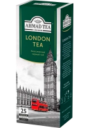 Чай "Ahmad Tea",ПАКЕТ С/Я 25*1,8гр.*12 -&laquo;London Tea&raquo;, черный классический (2812)