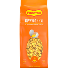 +"РОЛЛТОН" 400гр. *16-КРУЖОЧКИ ЯИЧНЫЕ