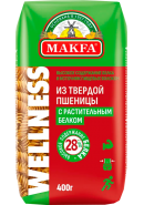 "MAKFA" СПИРАЛИ ВЫСОКОБЕЛКОВЫЕ "WELLNESS" 400гр.*12 (506-3)