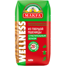 "MAKFA" СПИРАЛИ ВЫСОКОБЕЛКОВЫЕ "WELLNESS" 400гр.*12 (506-3) "MAKFA" СПИРАЛИ ВЫСОКОБЕЛКОВЫЕ "WELLNESS" 400гр.*12 (506-3)