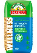 "MAKFA" СПИРАЛИ С ВОДОРОСЛЯМИ "WELLNESS" 400гр.*12 (508-3)