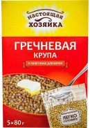 НАСТОЯЩАЯ ХОЗЯЙКА ГРЕЧКА 5*80гр.*6 (524)