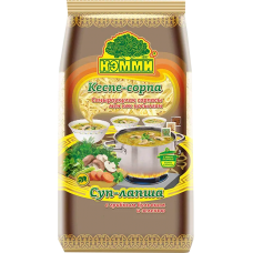 КЭММИ СУП-ЛАПША ЯИЧНАЯ С ГРИБНЫМ БУЛЬОНОМ И ЗЕЛЕНЬЮ 120гр.*20