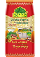 КЭММИ СУП-ЛАПША ЯИЧНАЯ С ГОВЯЖЬИМ БУЛЬОНОМ И ЗЕЛЕНЬЮ 110гр.*20