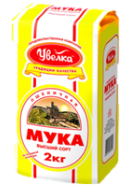 УВЕЛКА-МУКА ПШЕНИЧНАЯ В/С 2кг.