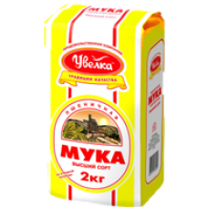 УВЕЛКА-МУКА ПШЕНИЧНАЯ В/С 2кг.